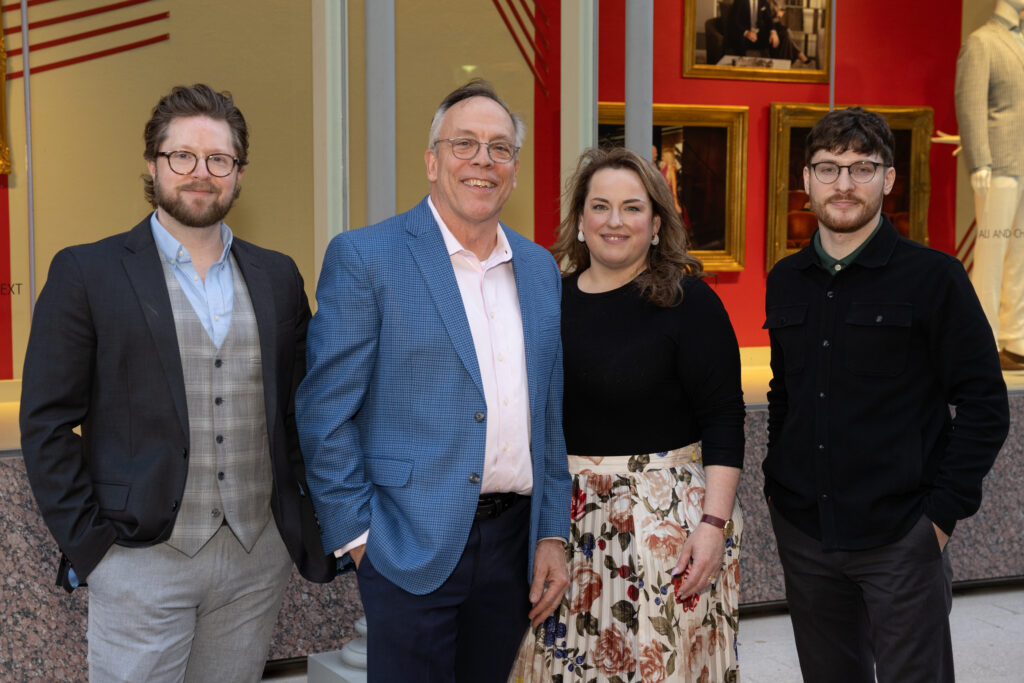 Ryan Johnson, Rick Bettinger, Megan Prast, and Caden Sabella.  (Photo by Carol Vig Photography)