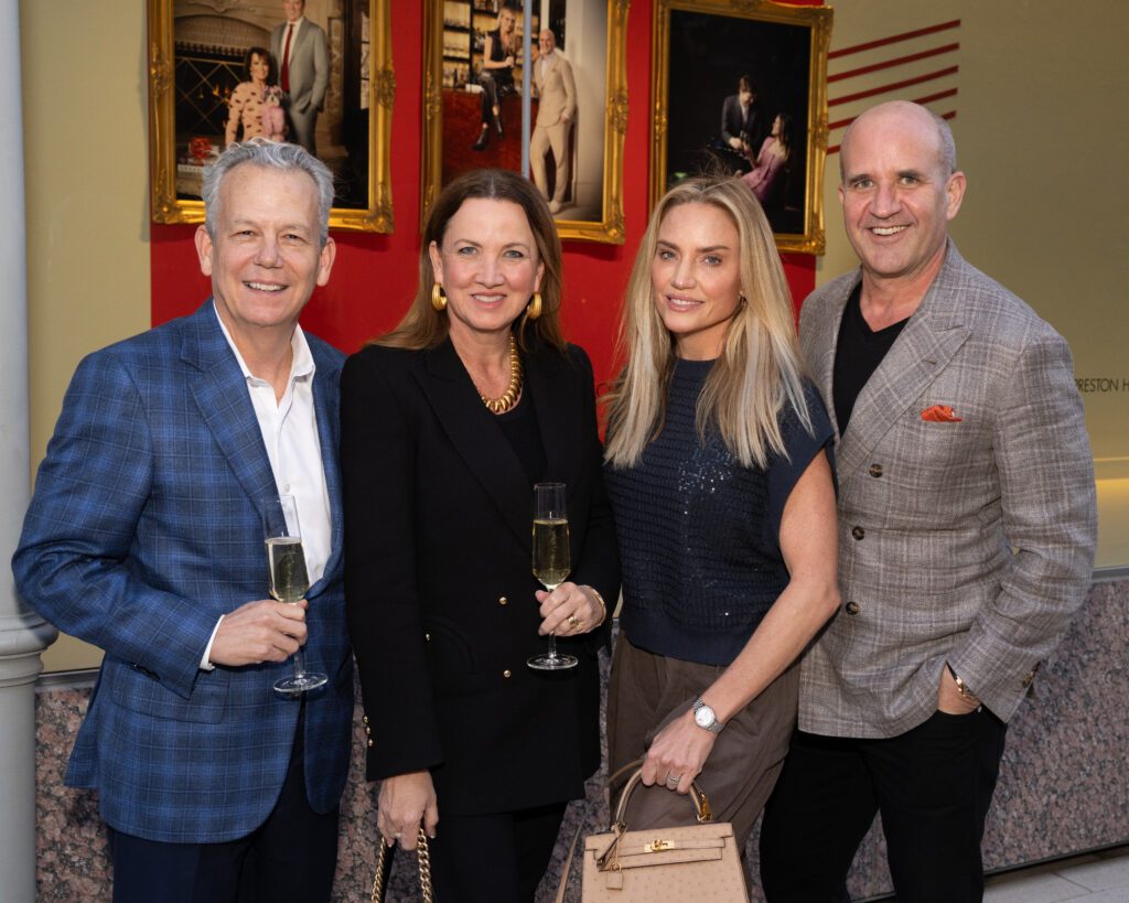 Richard and Jennifer Dix with Cary and Dr. Mark Deuber. (Photo by Carol Vig Photography)
