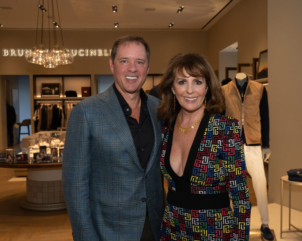 David Atkinson and Lezlie Lowe.  (Photo by Carol Vig Photography)