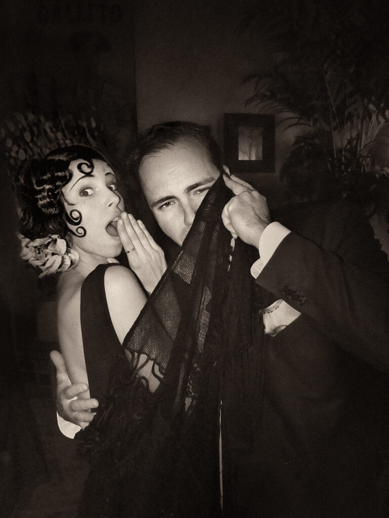 Miguel Soler-Roig, "Pola Negri & Rodolfo Valentino," 2026, at Barbara Davis Gallery 