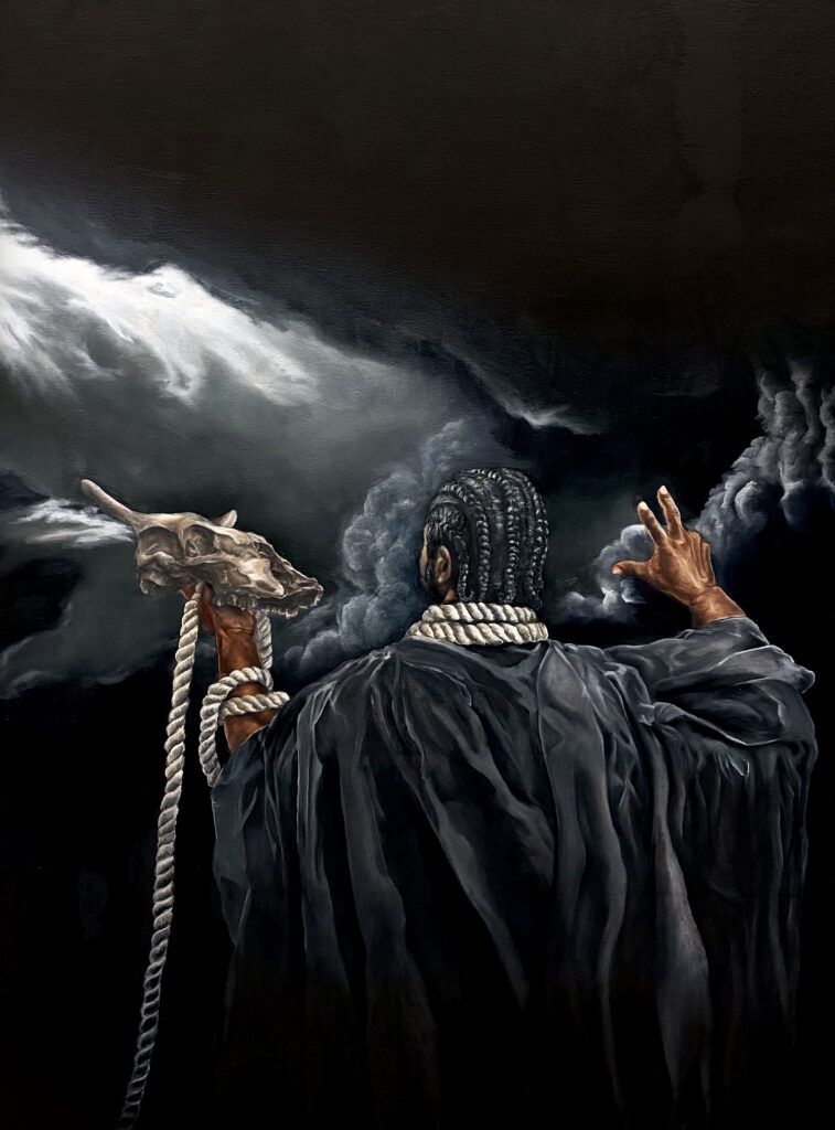 Aarionne Hobbs, A Wicked Offering, 2024, at Kirk Hopper Fine Art