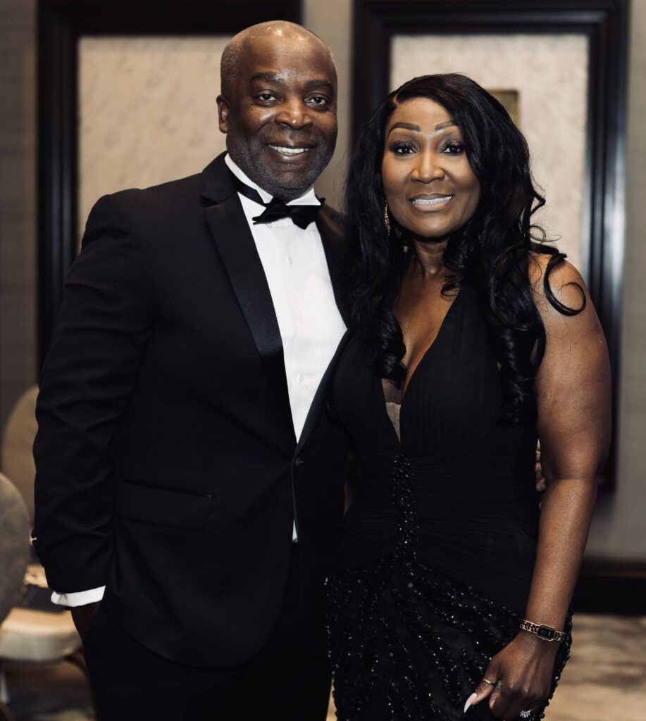 Edwin & Edith Bosso at the Alliance Française de Houston’s 2026 Annual Fundraising Gala, Riviera Night   (Photo by Naranja Dulce Studios)