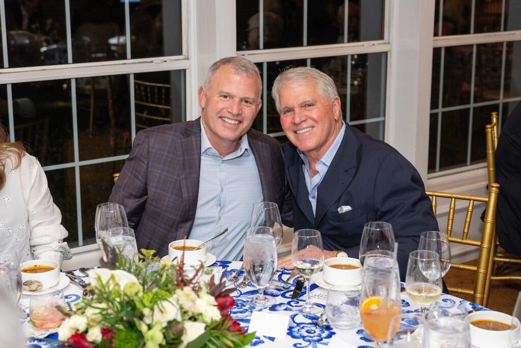 Sam Centanni, David Centanni at the 'Tribute to Louisiana Legends' dinner held at The Manor House at The Houstonian  (Photo by Jacob Power)