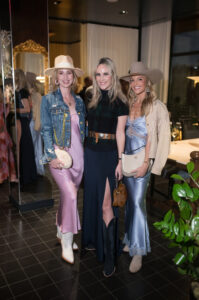 Kaleta Blaffer Johnson, Elizabeth Kurpis, Carson Brown at Hotel Saint Augustine (Photo by Daniel Ortiz)