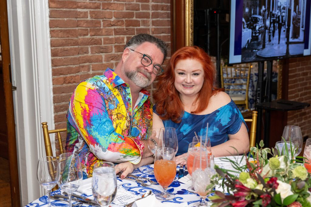 Scott & Shondra Johnson at the 'Tribute to Louisiana Legends' dinner held at The Manor House at The Houstonian  (Photo by Jacob Power)