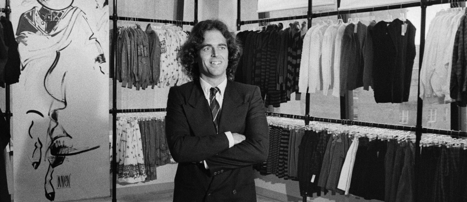 Gene Pressman, who transformed Barneys into a destination, at the Madison Avenue store in New York in 1981. (Keith Meyers/The New York Times)