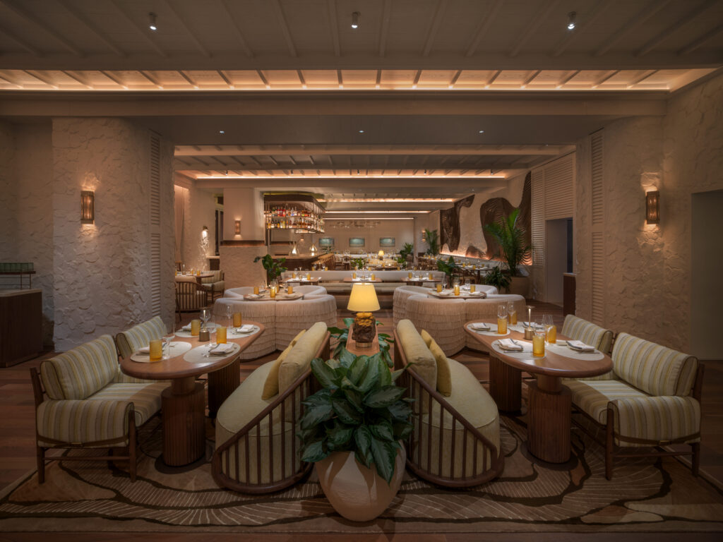 Marisol, an oceanside indoor-outdoor Mediterranean restaurant, offers spectacular people watching. (Photo by The Boca Raton)