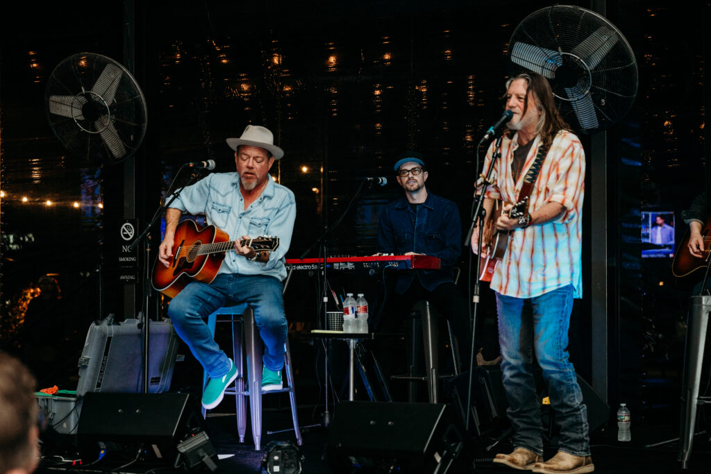 Texas singers Pat Green and Walt Wilkins performed at Habitat for Humanity's Hats for Homes night at Kirby Ice House.