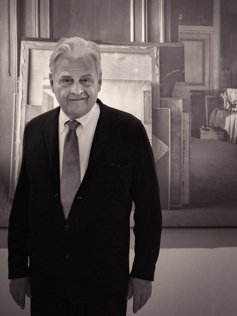 Miguel Soler-Roig, "David Rockefeller," 2026, at Barbara Davis Gallery