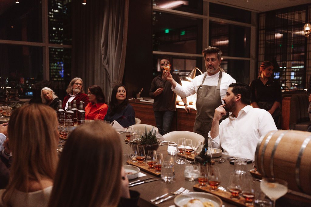 It was time to raise a glass and say a toast.