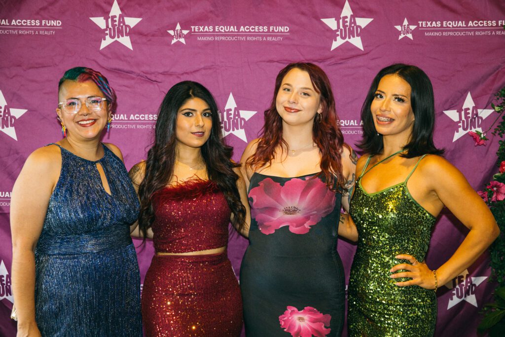 When you come to First Bloom, you help Texas Equal Access Fund provide practical, judgment-free support, including funding for out-of-state abortion, and provide access to preventive reproductive care and essentials