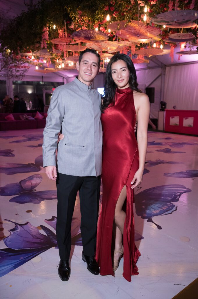 Roberto & China Contreras at Asia Society Texas’ Tiger Ball (Photo by Daniel Ortiz)