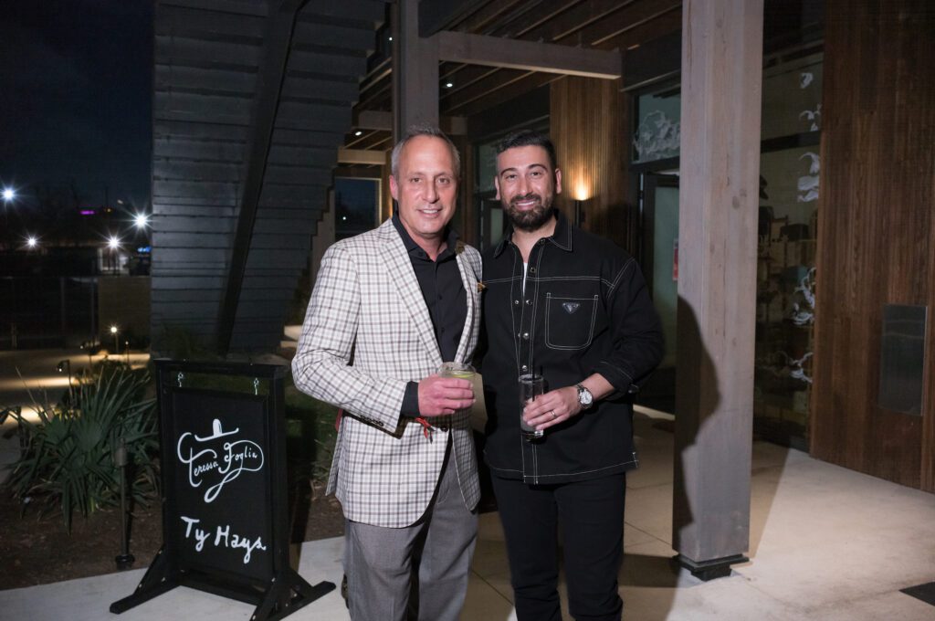 Mark Sullivan, Army Sadeghi at Hotel Saint Augustine
 (Photo by Daniel Ortiz)