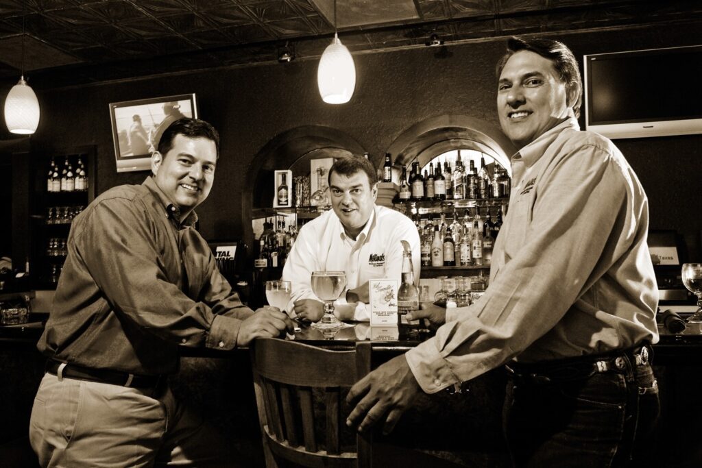 Left to right: Roberto Molina, Ricardo Molina, Raul Molina III. Photo courtesy of Molina’s Cantina.