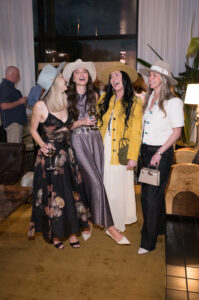 Teressa Foglia, Hannah Swiggard, Tiffany Halik, Ashton Taylor at Hotel Saint Augustine (Photo by Daniel Ortiz)