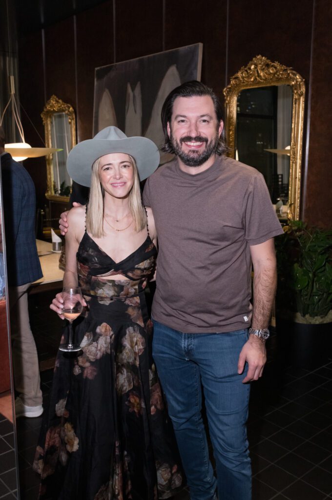 Teressa Foglia, Chef Aaron Bludorn at Hotel Saint Augustine  (Photo by Daniel Ortiz)