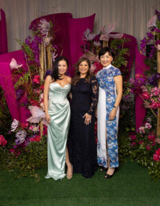 Sarah Yeh, Petra Martinez, and Shanshan Wei at