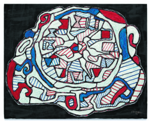8_DUBUFFET, Jean, Pendule IV – Flamboiement de l’heure