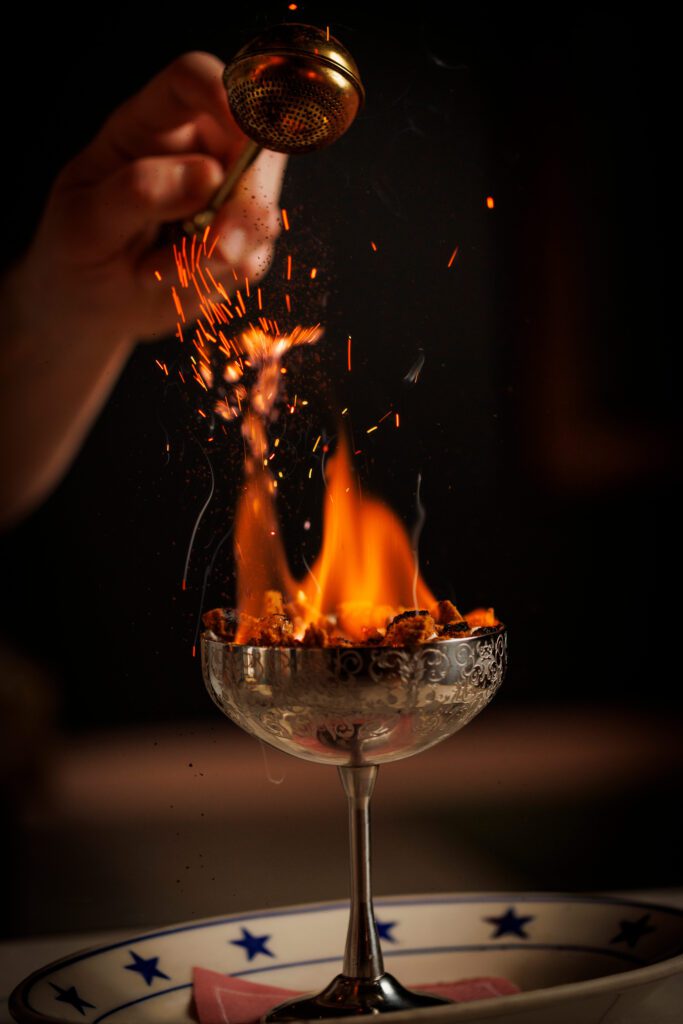 Don't leave without ordering the Affogato Semifreddo at The Charles for dessert. (Photo by Samantha Marie Photography)