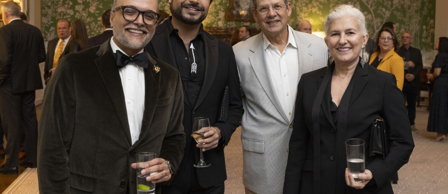 Angel Rua, Abraham Silva, Sergio and Madeline Hoyos – photo by Alida Bonifaz copy