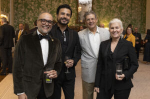 Angel Rua, Abraham Silva, Sergio and Madeline Hoyos – photo by Alida Bonifaz copy