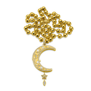 Buddha Mama moon locket