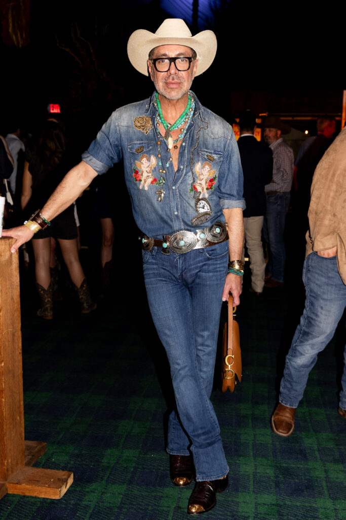 Ceron goes yeehaw chic at Cotton Q  Club (Photo by Kaitlin Saragusa, Cotton Holdings)