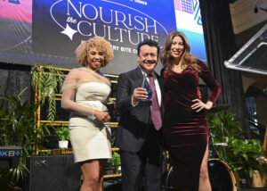 Chelsea Edwards, Chef Hugo Ortega, Kim Castro (Photo by Vicky Pink)