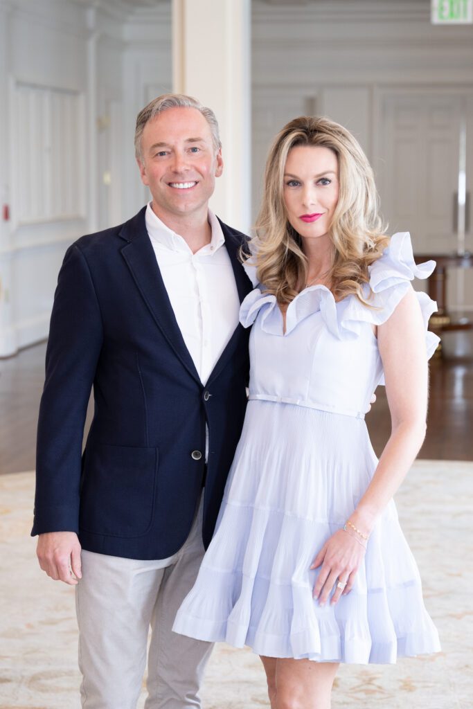 Board president Jonathan Sloan & Ashley Sloan at Children's Museum Houston Friends & Family Luncheon (Photo by Wilson Parish)