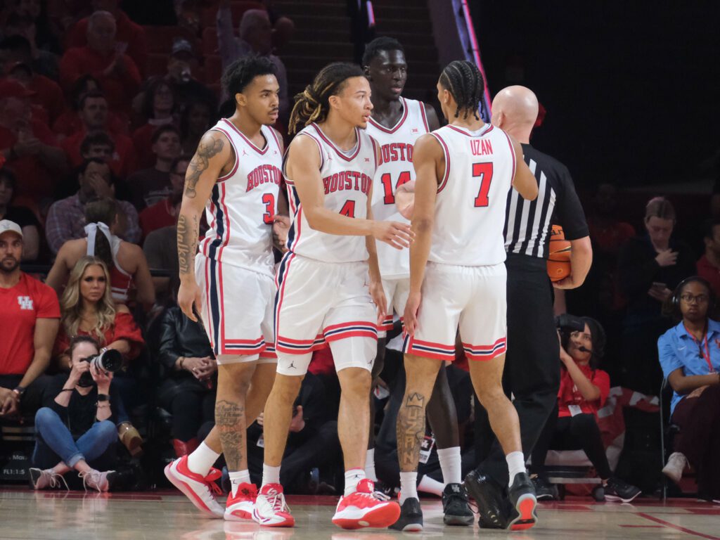 This guard blessed University of Houston team seems built for March in many ways. (Photo by F. Carter Smith)