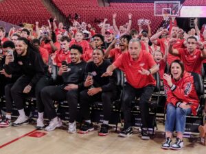 University of Houston Cougars hosted an event on Selection Sunday before the NCAA tournament, at the Fertitta Center, March 15, 2026