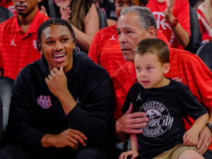 University of Houston Cougars hosted an event on Selection Sunday before the NCAA tournament, at the Fertitta Center, March 15, 2026