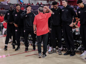 University of Houston Cougars hosted an event on Selection Sunday before the NCAA tournament, at the Fertitta Center, March 15, 2026