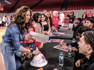 University of Houston Cougars hosted an event on Selection Sunday before the NCAA tournament, at the Fertitta Center, March 15, 2026