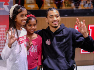 University of Houston Cougars hosted an event on Selection Sunday before the NCAA tournament, at the Fertitta Center, March 15, 2026