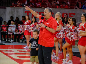 University of Houston Cougars hosted an event on Selection Sunday before the NCAA tournament, at the Fertitta Center, March 15, 2026