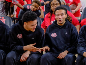 University of Houston Cougars hosted an event on Selection Sunday before the NCAA tournament, at the Fertitta Center, March 15, 2026