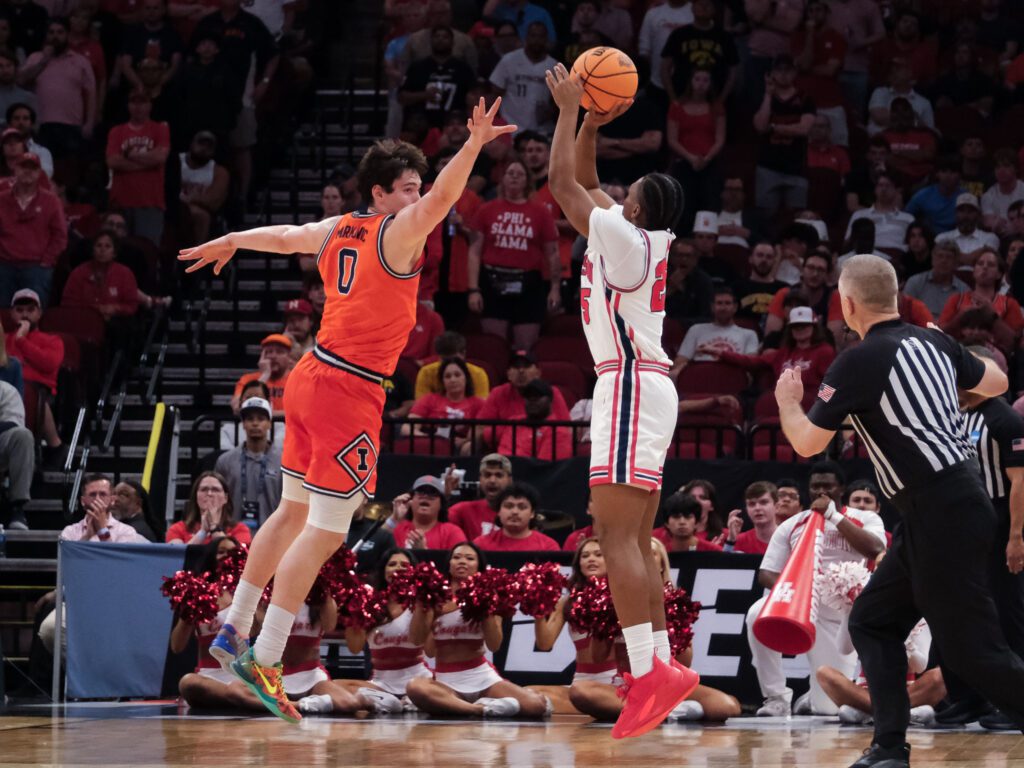 Mercy Miller could be the next Houston guard if he sticks with Kelvin Sampson's program. (Photo by F. Carter Smith)