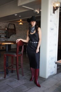 Pell 1990 Houston Rodeo fashion