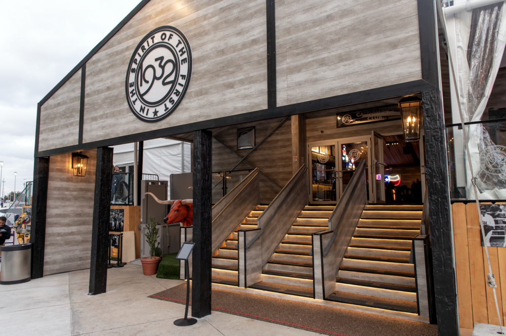 Entry to the 1932 Cattleman's Club, located at the East Entrance of NRG Stadium  (Photo courtesy of Fertitta Entertainment) (Photo by Photo courtesy of Fertitta Entertainment)