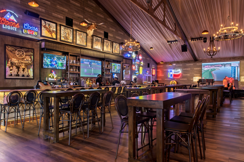 The bar at the 1932 Cattleman's Club  is ready for rocking and rolling with live entertainment on Friday and Saturday nights (Photo  courtesy of Fertitta Entertainment) (Photo by Photo courtesy of Fertitta Entertainment)