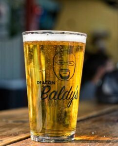 Deacon Baldy’s beer