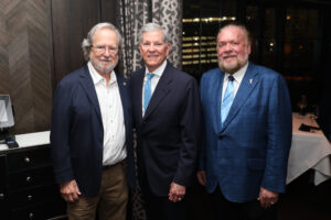 Dr. James Allison, John Eads, and John Rydman; Photo Credit, Priscilla Dickson