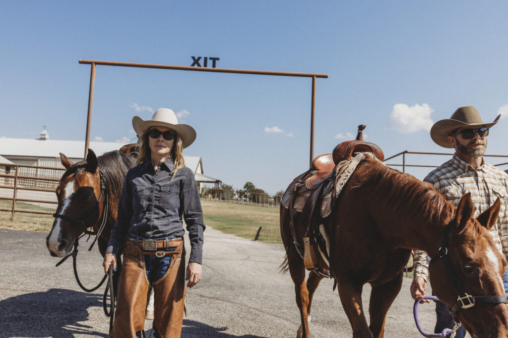 Drew and Abby Knowles, XIT HQ by Crystal Wise. (Courtesy)