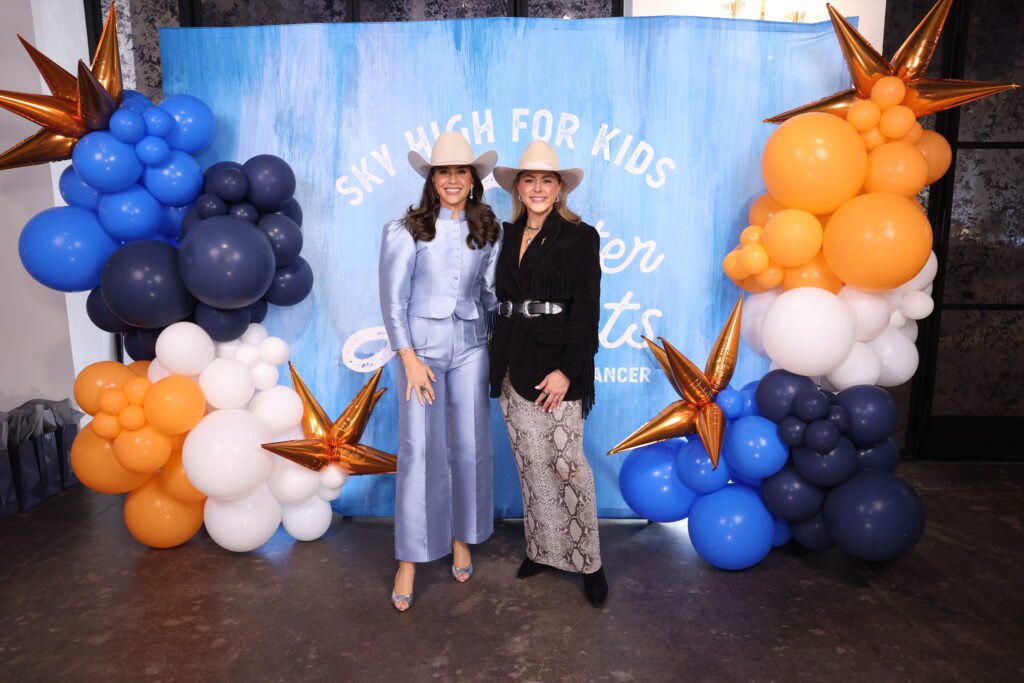 Erica Parker, Lindsey Boatman at the Sky High for Kids 'Boots are Better' gala (Photo by Quy Tran Photography)