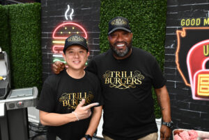 Executive Chef Mike Pham (L) and Co-founder Bun B (R) of Trill Burgers_Photo Courtesy of Scurfield Group