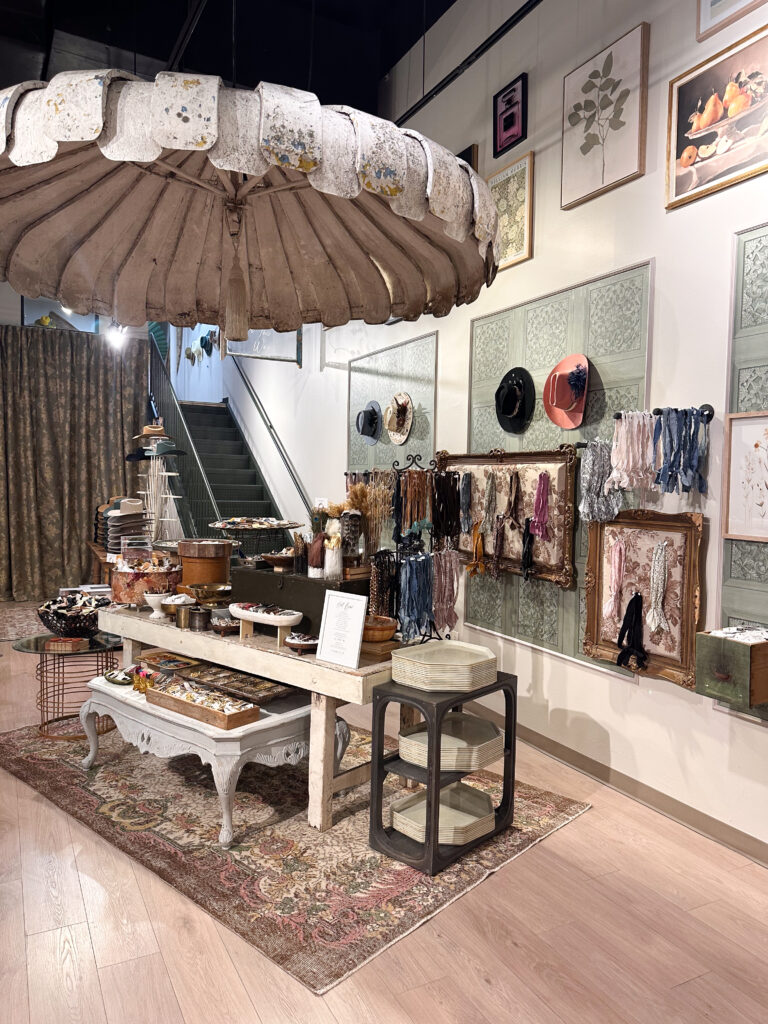 Flea Style founder Brittany Cobb sourced the decorative touches from flea markets including Round Top.