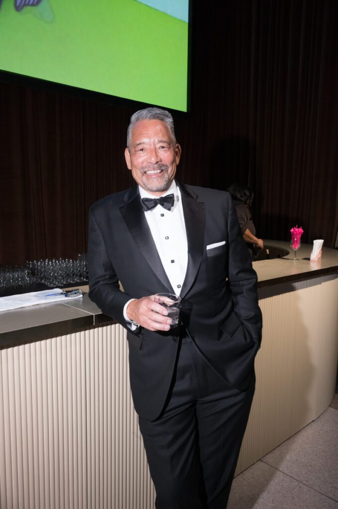 Frank Tsuru at the Houston Museum of Natural Science 'Futurama!' gala  (Photo by Daniel Ortiz)