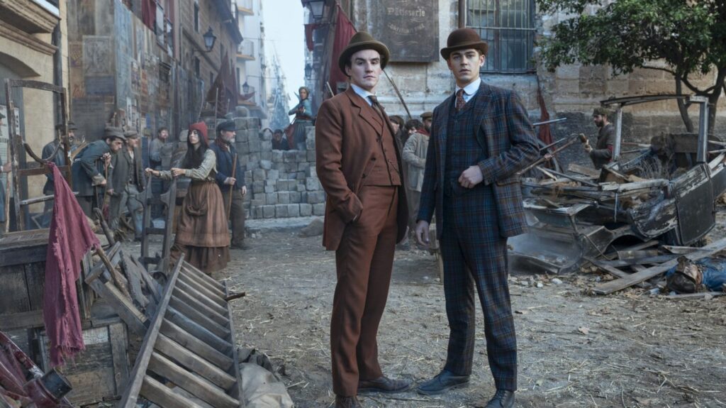 "Young Sherlock" looks back at a 19-year-old Sherlock Holmes (played by Hero Fiennes Tiffin). (Photo by Dan Smith)