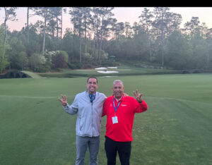 Kelvin Sampson Masters Jim Nantz Kellen Sampson Jameson Nantz